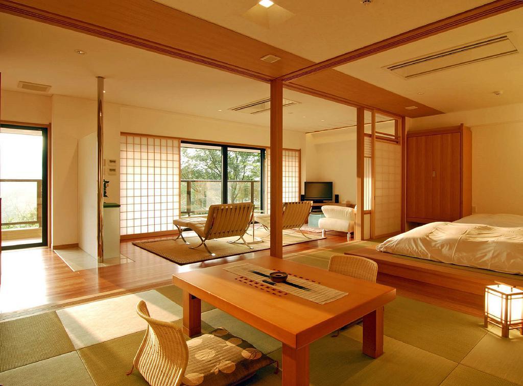 Hotel Hakone Tokinoshizuku Chambre photo A room at the Hoshinoya Kyoto